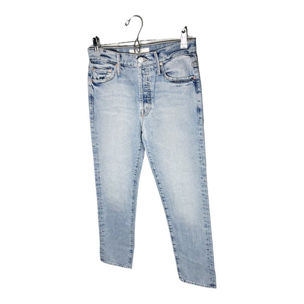 MOTHER The Trekker High Waist Ankle Jeans in Win Some Lose Some - Picture 2 of 9